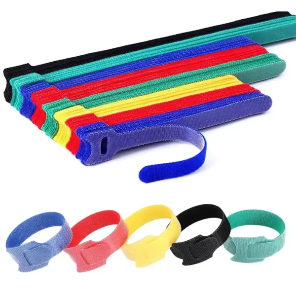 Organizador Precintos Cables Reutilizables 15cm X50 - Mixto